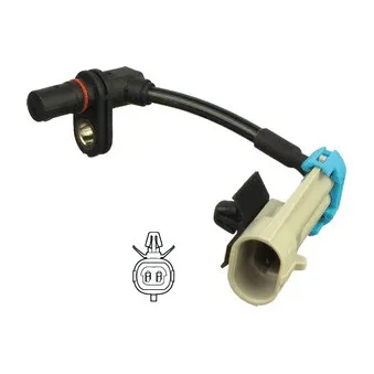 Capteur, vitesse de roue DELPHI SS20317