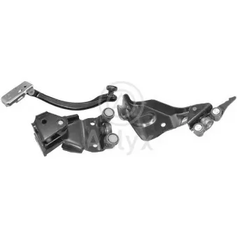 Guidage à galets, porte coulissante Aslyx AS-506770