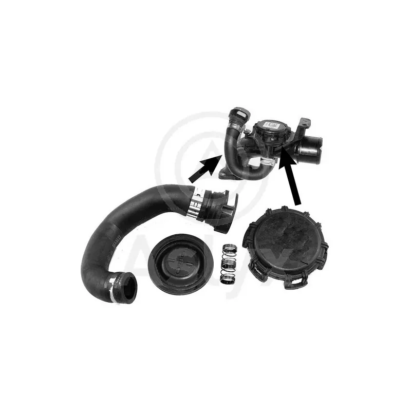 Tuyau d'aspiration, alimentation d'air Aslyx AS-535619