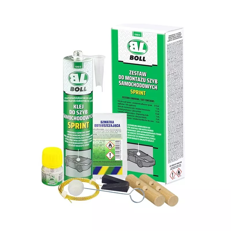 Kit pour le remplacement Pare-Brise collage rapide 1H BOLL 0070093