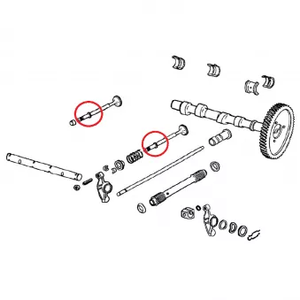 Joint guide soupape (8mm) YOUNG PARTS 1737-050
