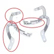 Charnières hayon (paire) (sans support) YOUNG PARTS 0157-310 - Visuel 2