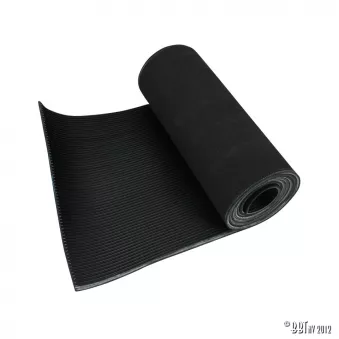 Tapis marchepied noir / Coccinelle Split YOUNG PARTS 0217