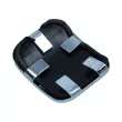 Frein ou embrayage, chrome/caoutchouc noir, A l'unité YOUNG PARTS 0256 - Visuel 2