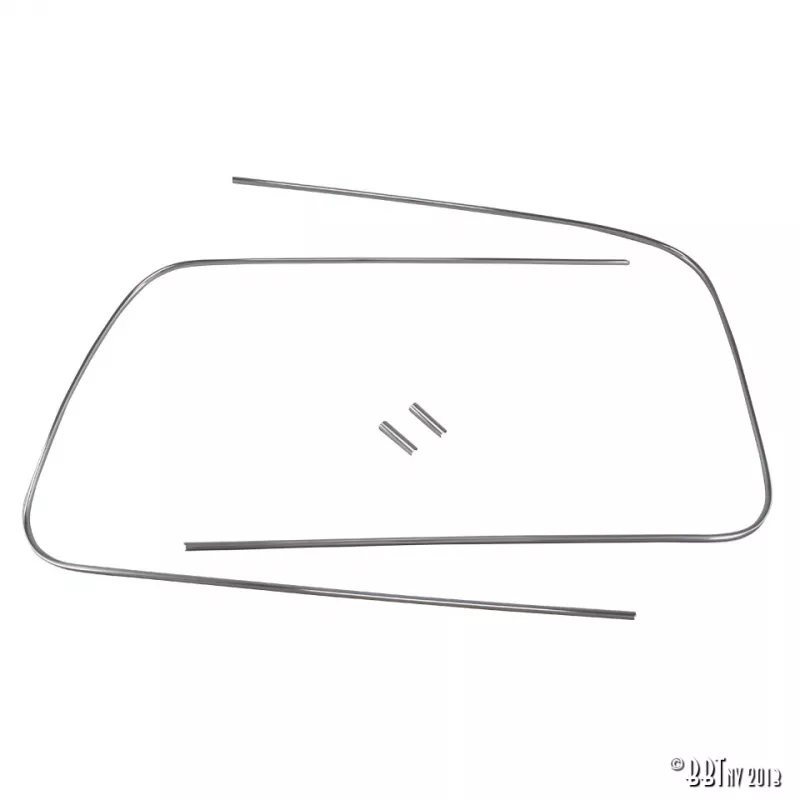 Moulure vitre avant cabrio (moulure alu) YOUNG PARTS 0317-61