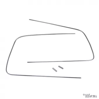 Moulure vitre avant cabrio (moulure alu) YOUNG PARTS 0317-62