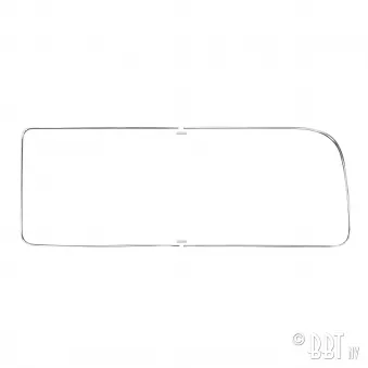 Kit moulure pour vitre latérale arrière gauche 'Deluxe' - (moulure alu) YOUNG PARTS 0317-830