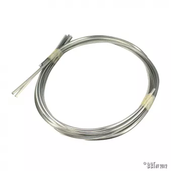 Moulure vitre, sans clips (moulure plastique) YOUNG PARTS 0318-1