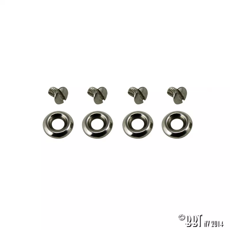 Kit de vis pour lamelle couvrante bande de tension (original), par 4 YOUNG PARTS 0385-520