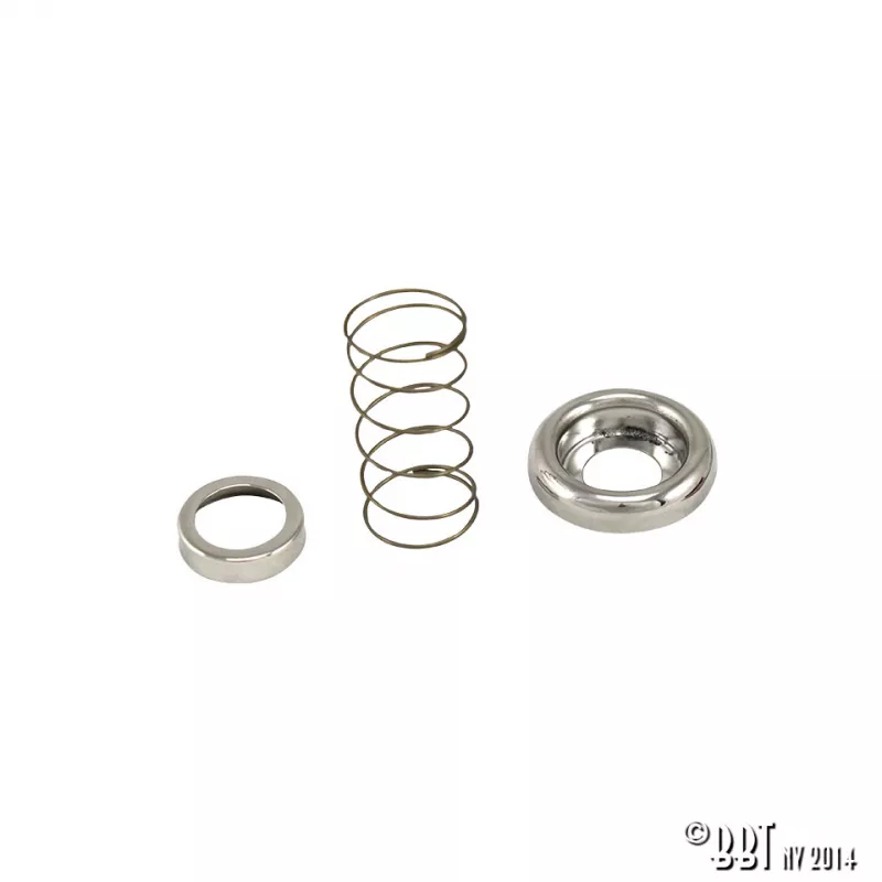Kit collerettes et ressort pour poignée toit ouvrant YOUNG PARTS 0385-590