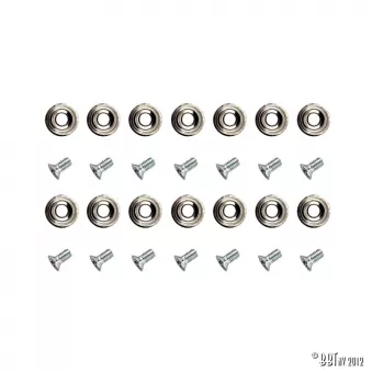 Kit de vis pour lamelle couvrante bande de tension, repro, 14 pièces YOUNG PARTS 0386-480