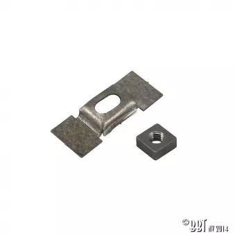 Ecrou carré dans l'encadrement toit ouvrant M5x8, A l'unité YOUNG PARTS 0386-560