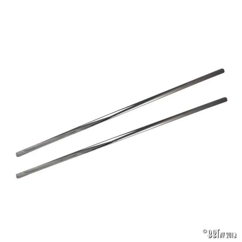 Moulures marchepieds 33 mm, INOX polis YOUNG PARTS 0402-2