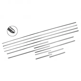 Kit moulure (12pcs) - Karmann Ghia YOUNG PARTS 0404