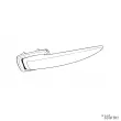 Poignée porte sans clefs YOUNG PARTS 0425-51 - Visuel 2