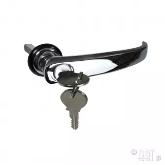 Poignée extérieure de portes battantes - longue - avec clé BBT YOUNG PARTS 0425-660