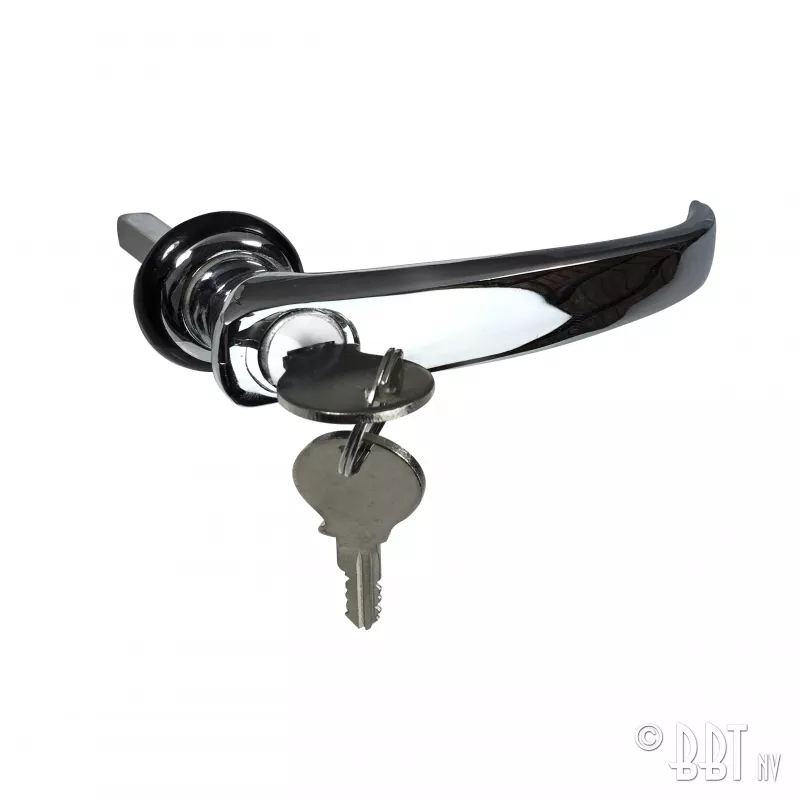 Poignée extérieure de portes battantes - longue - avec clé BBT YOUNG PARTS 0425-660