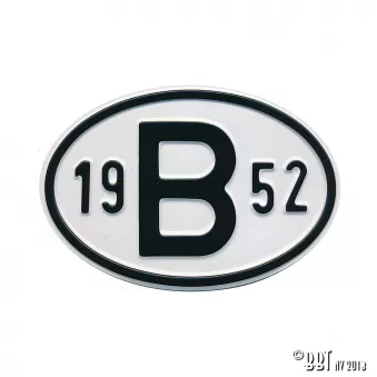 Plaquette B 1952 YOUNG PARTS 0499-152