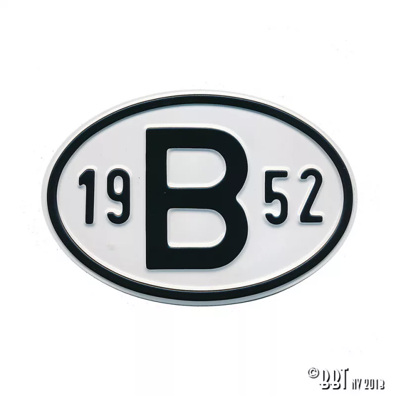 Plaquette B 1952 YOUNG PARTS 0499-152