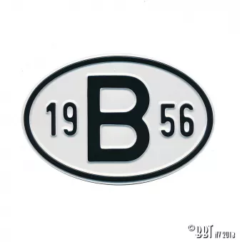 Plaquette B 1956 YOUNG PARTS 0499-156