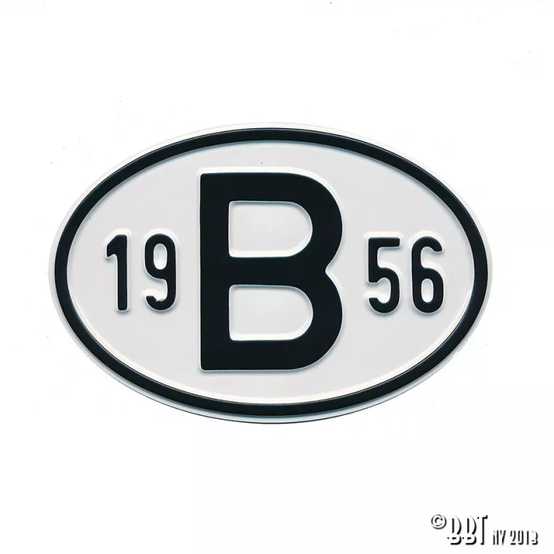 Plaquette B 1956 YOUNG PARTS 0499-156