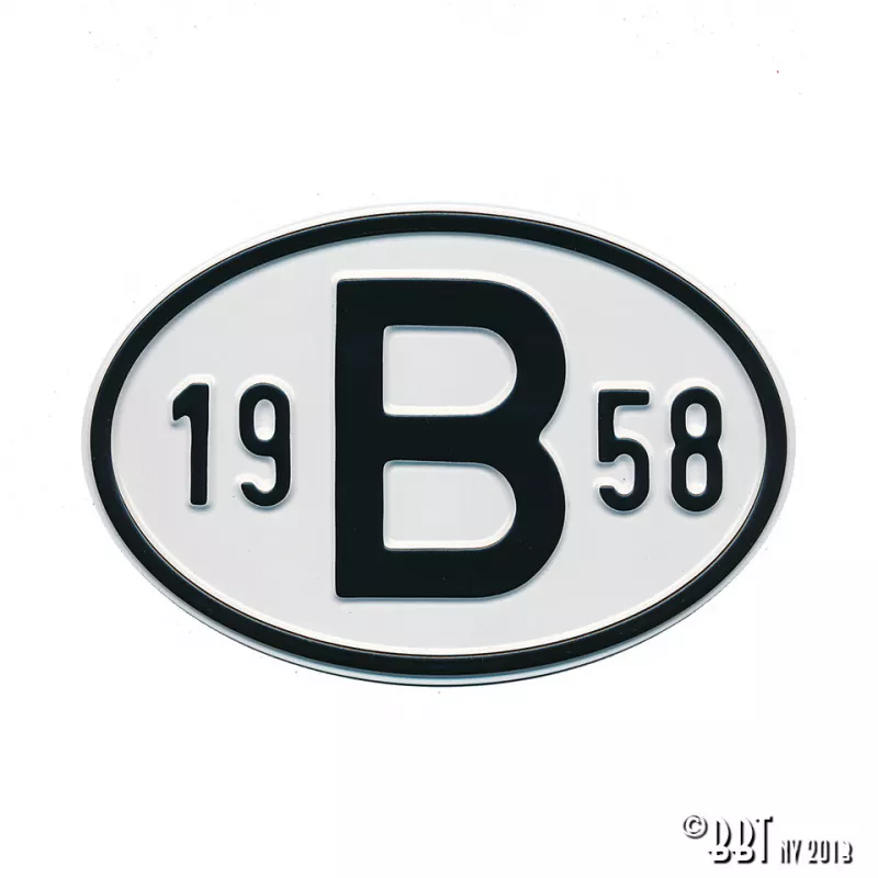 Plaquette B 1958 YOUNG PARTS 0499-158