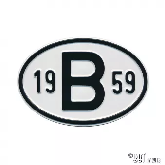 Plaquette B 1959 YOUNG PARTS 0499-159