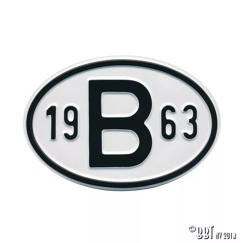 Plaquette B 1963 YOUNG PARTS 0499-163