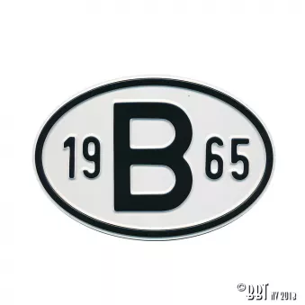 Plaquette B 1965 YOUNG PARTS 0499-165