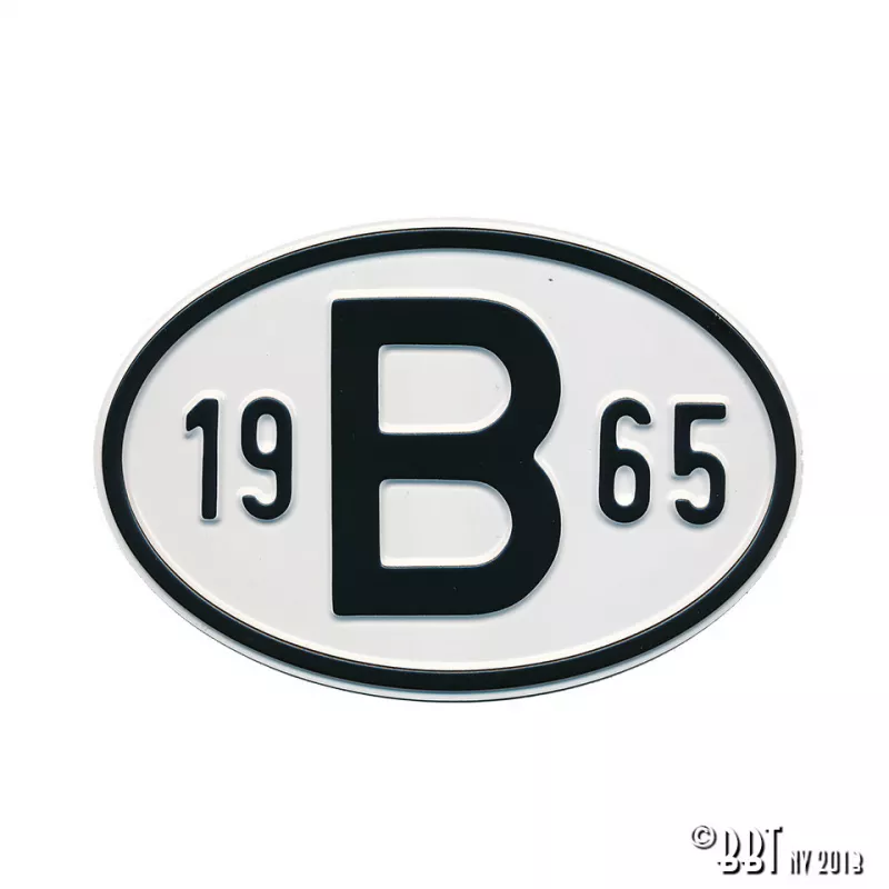 Plaquette B 1965 YOUNG PARTS 0499-165