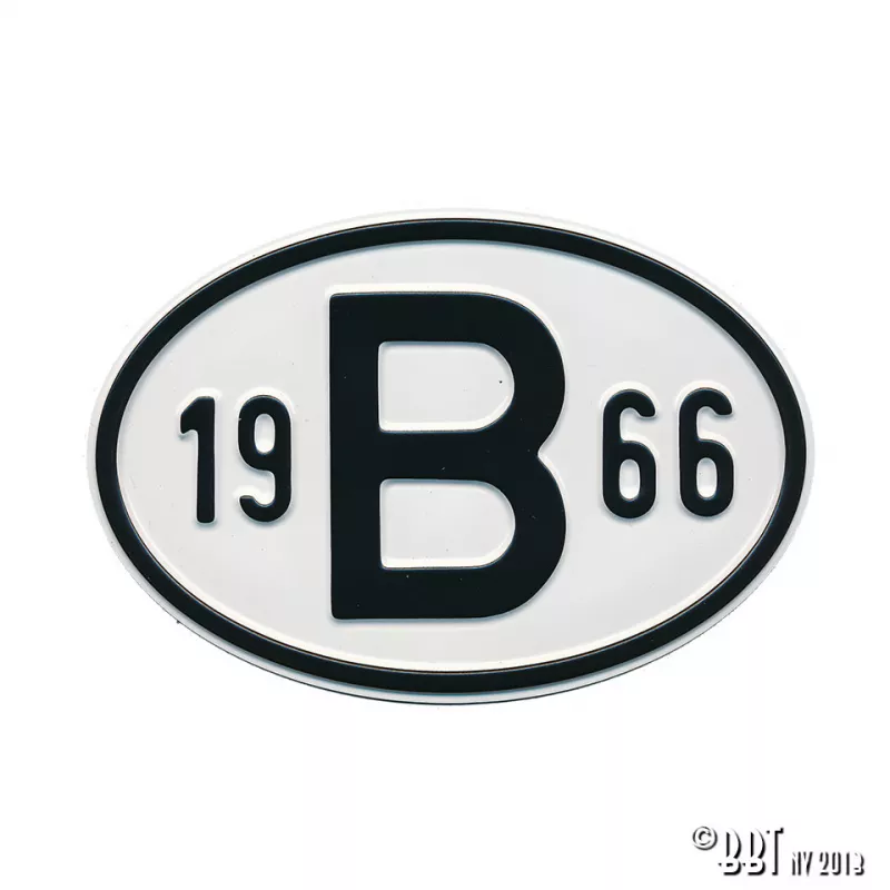Plaquette B 1966 YOUNG PARTS 0499-166