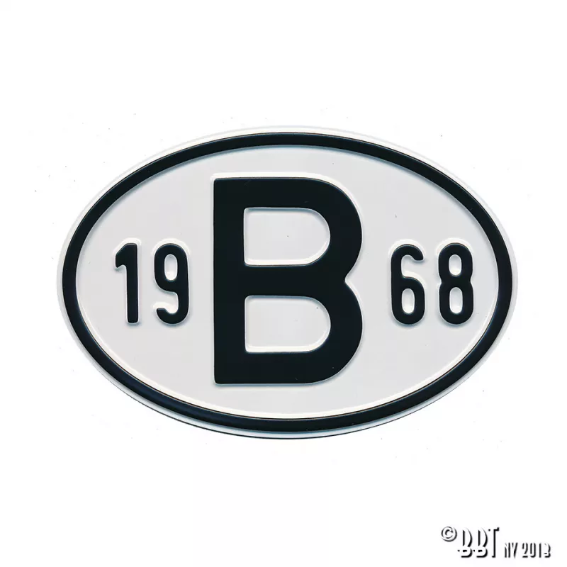 Plaquette B 1968 YOUNG PARTS 0499-168
