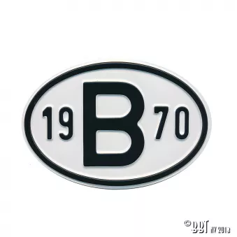 Plaquette B 1970 YOUNG PARTS 0499-170