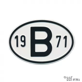 Plaquette B 1971 YOUNG PARTS 0499-171