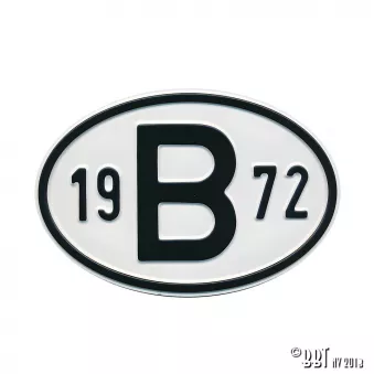 Plaquette B 1972 YOUNG PARTS 0499-172