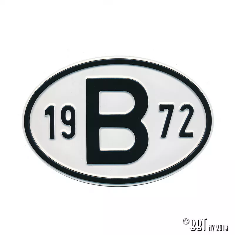 Plaquette B 1972 YOUNG PARTS 0499-172