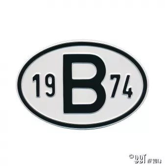 Plaquette B 1974 YOUNG PARTS 0499-174
