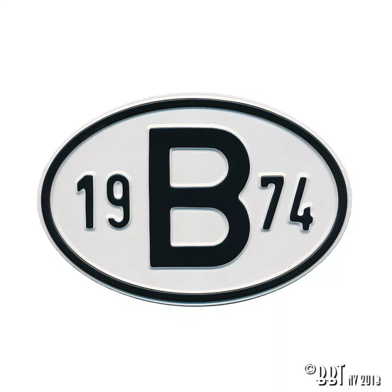 Plaquette B 1974 YOUNG PARTS 0499-174