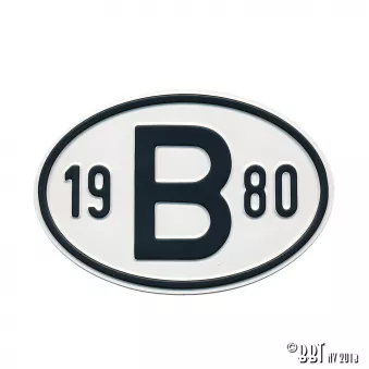 Plaquette B 1980 YOUNG PARTS 0499-180