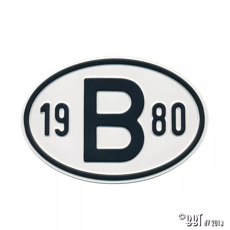 Plaquette B 1980 YOUNG PARTS 0499-180