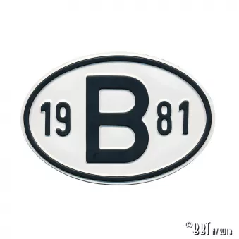 Plaquette B 1981 YOUNG PARTS 0499-181