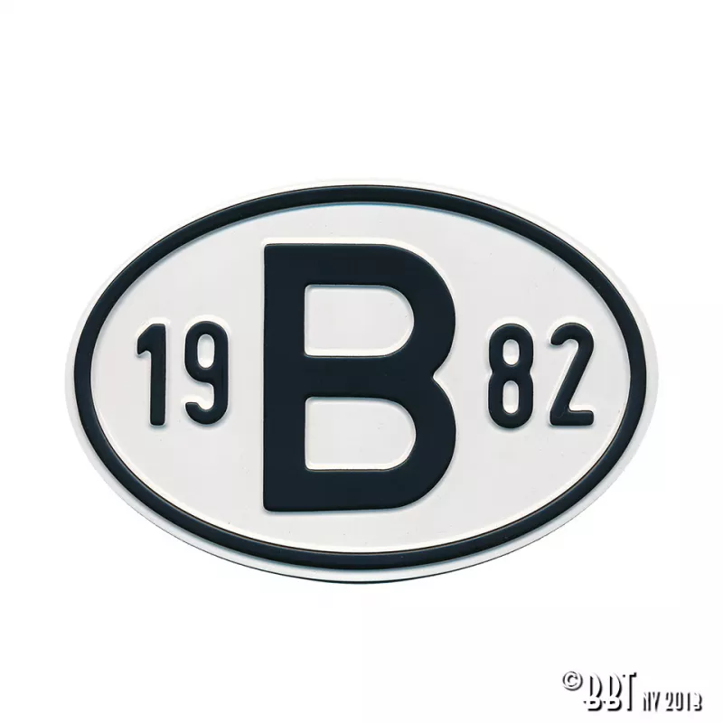 Plaquette B 1982 YOUNG PARTS 0499-182