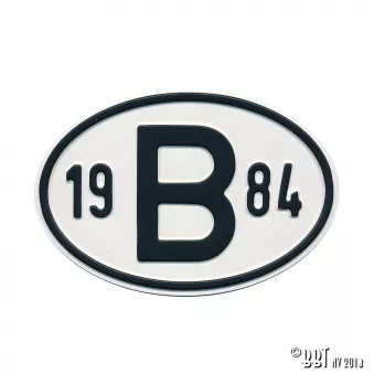 Plaquette B 1984 YOUNG PARTS 0499-184