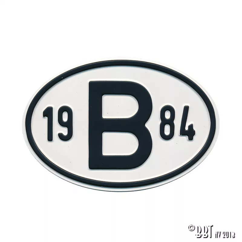 Plaquette B 1984 YOUNG PARTS 0499-184
