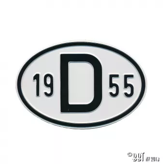 Plaquette D 1955 YOUNG PARTS 0499-455
