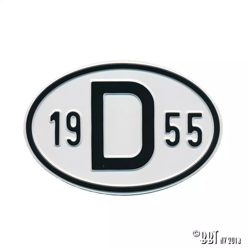 Plaquette D 1955 YOUNG PARTS 0499-455
