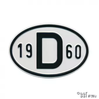 Plaquette D 1960 YOUNG PARTS 0499-460