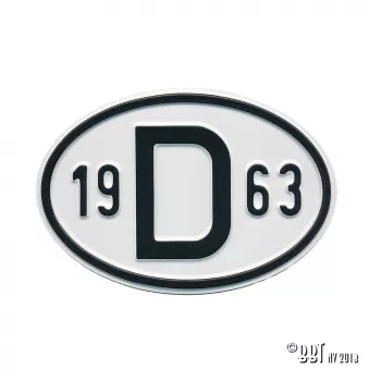 Plaquette D 1963 YOUNG PARTS 0499-463