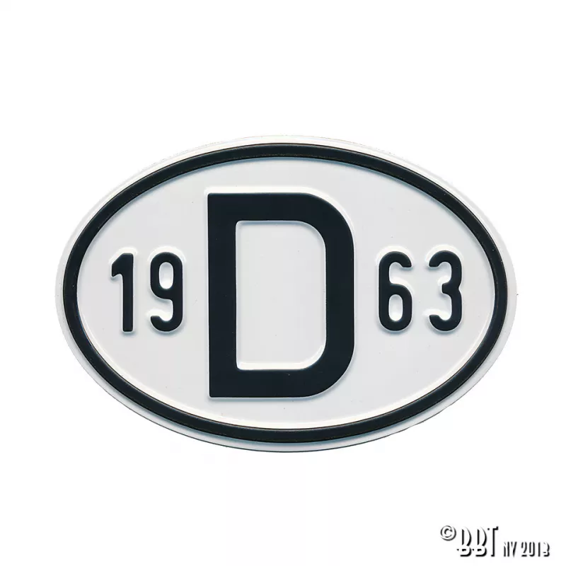 Plaquette D 1963 YOUNG PARTS 0499-463