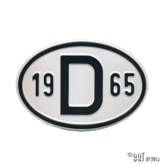 Plaquette D 1965 YOUNG PARTS 0499-465